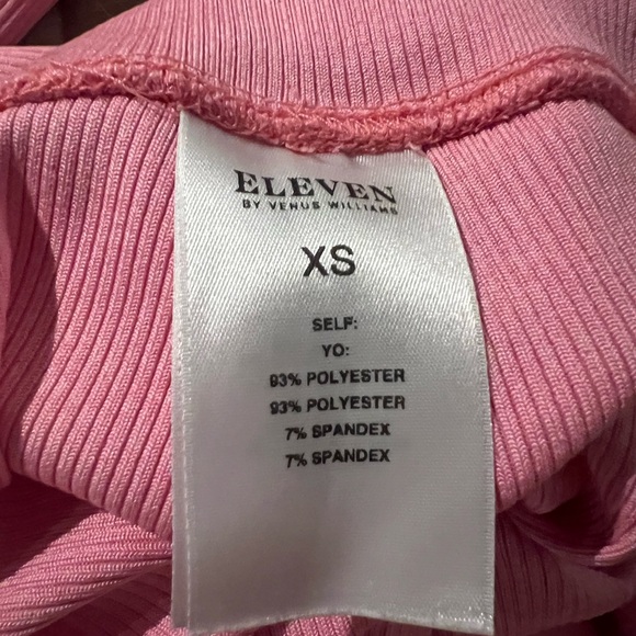 Pink Ribbed Leggings - Picture 4 of 5